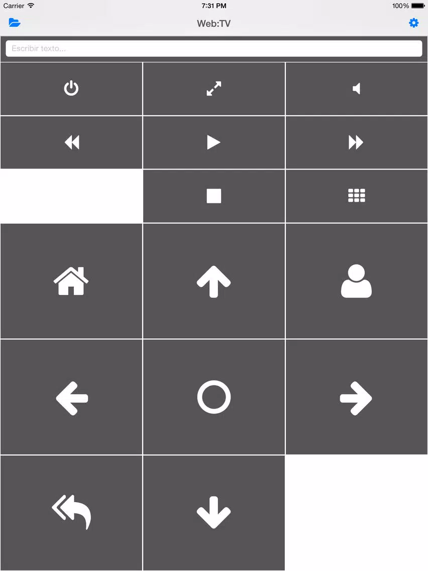 Скриншоты Web:TV Remote iPad 