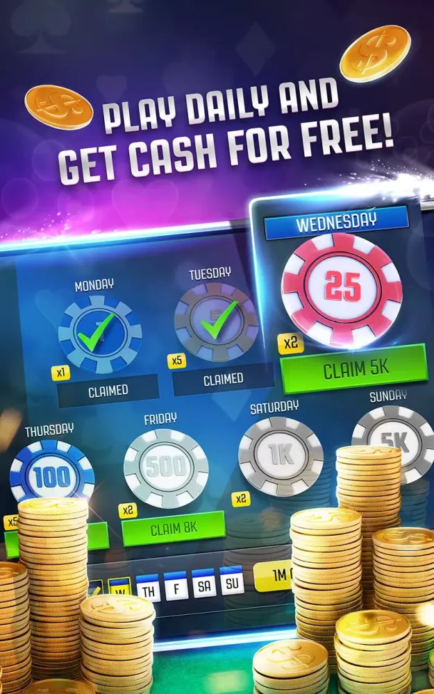 Captures d'écran de Poker Online