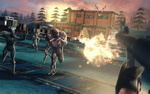 Tangkapan skrin Zombie Terror 3D: FPS Survival