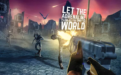 Tangkapan skrin Zombie Terror 3D: FPS Survival