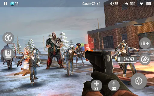 Tangkapan skrin Zombie Terror 3D: FPS Survival