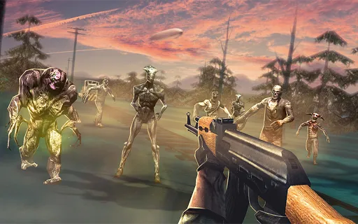 Tangkapan skrin Zombie Terror 3D: FPS Survival