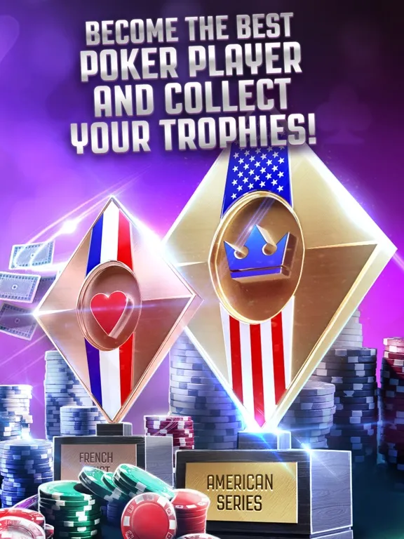 Poker Online: Texas Holdem Card Games LIVE iPad  Screenshots