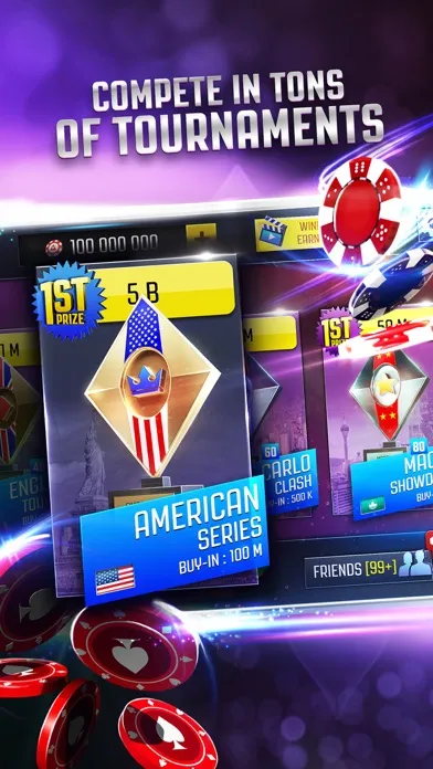 Poker Online: Texas Holdem Card Games LIVE Screenshots