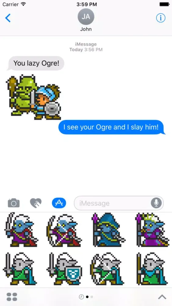 Fantasy and Medieval Stickers Ekran Görüntüleri