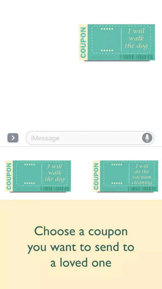Zrzuty ekranu Housework Coupons