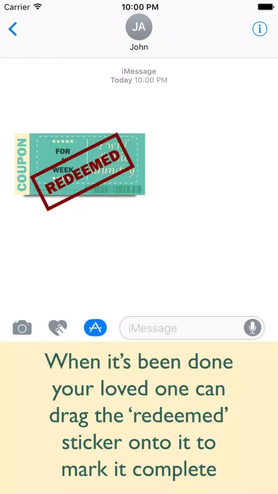 Zrzuty ekranu Housework Coupons