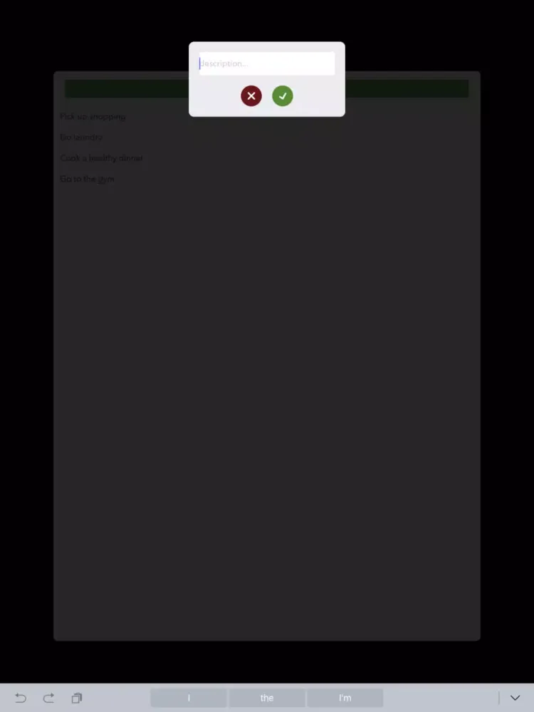 Simpleness - todo lists made simple iPad 应用截图