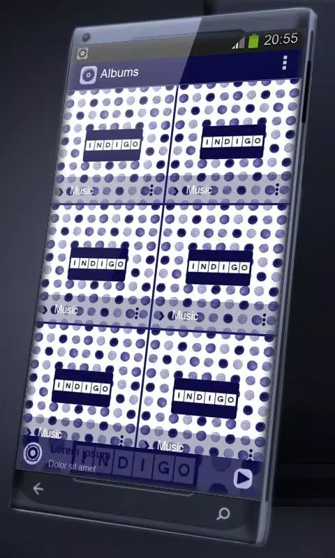 Indigo PlayerPro Skin Screenshots