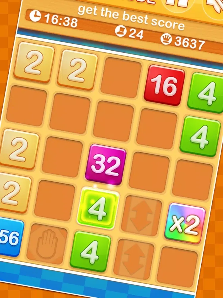 Скриншоты King of 2048-100 Levels To Storm Your Brain iPad 