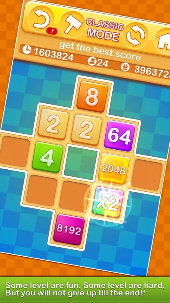 Скриншоты King of 2048-100 Levels To Storm Your Brain