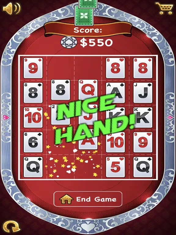 Ảnh chụp màn hình của Poker Solitaire - Card Crush iPad 