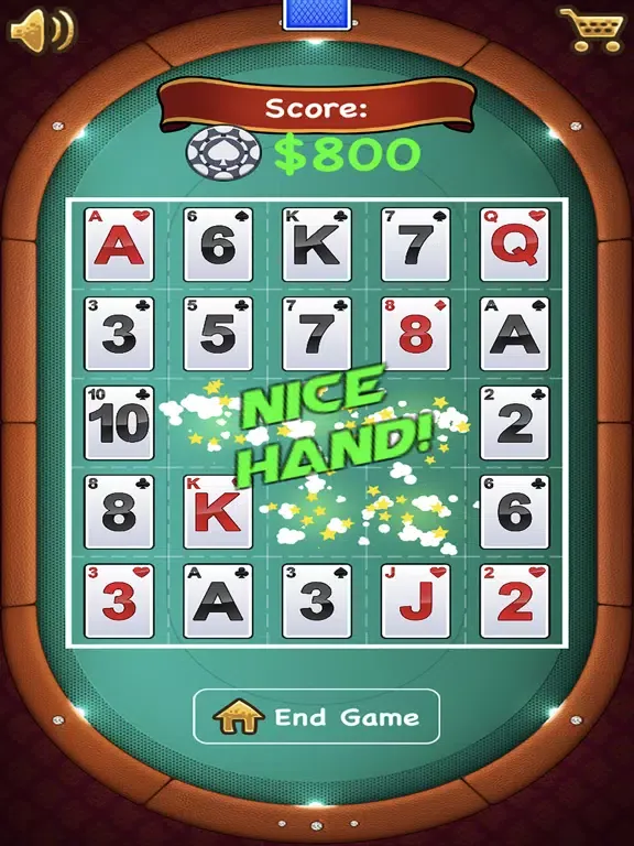 Ảnh chụp màn hình của Poker Solitaire - Card Crush iPad 