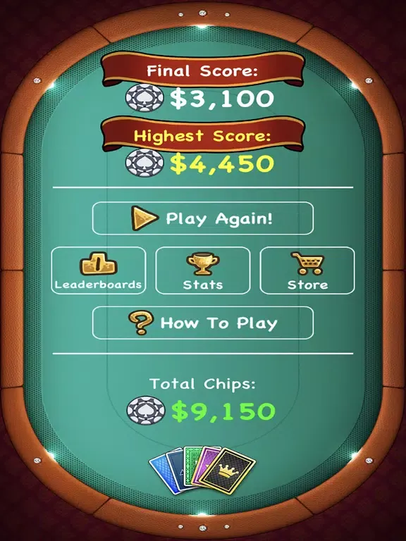 Ảnh chụp màn hình của Poker Solitaire - Card Crush iPad 