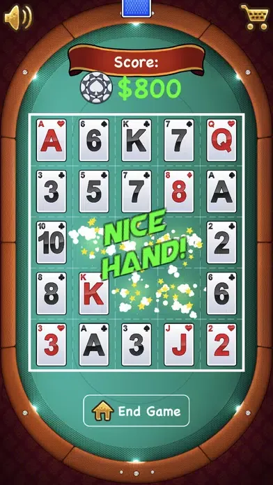 Ảnh chụp màn hình của Poker Solitaire - Card Crush
