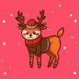 AnimalMoji Sticker for Winter AnimalMoji Sticker for Winter