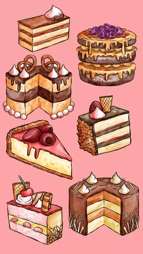 Bakery Cake Stickers应用截图