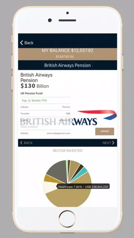 Billionaires League Simulation سکرین شاٹس