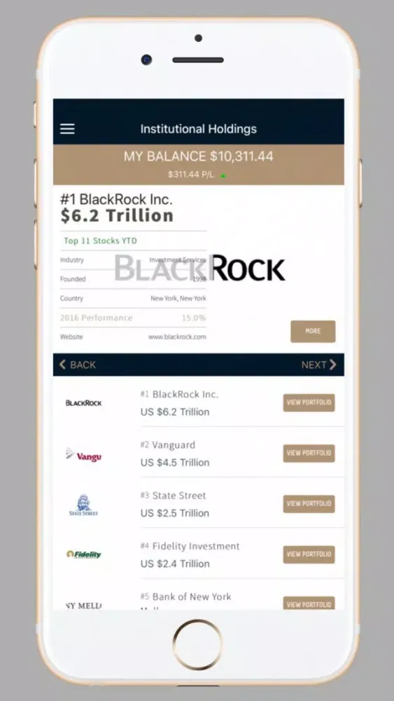 Billionaires League Simulation سکرین شاٹس