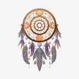 Boho Ornaments Spirit Stickers