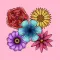 Garden of Flower Stickers