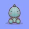 Hipster Big Robots Stickers