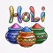 Holi Festival Stickers