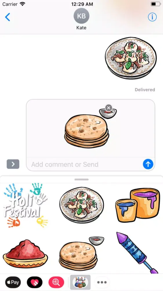 Holi Festival Stickers应用截图