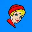 Modern Pop Art Funny Sticker