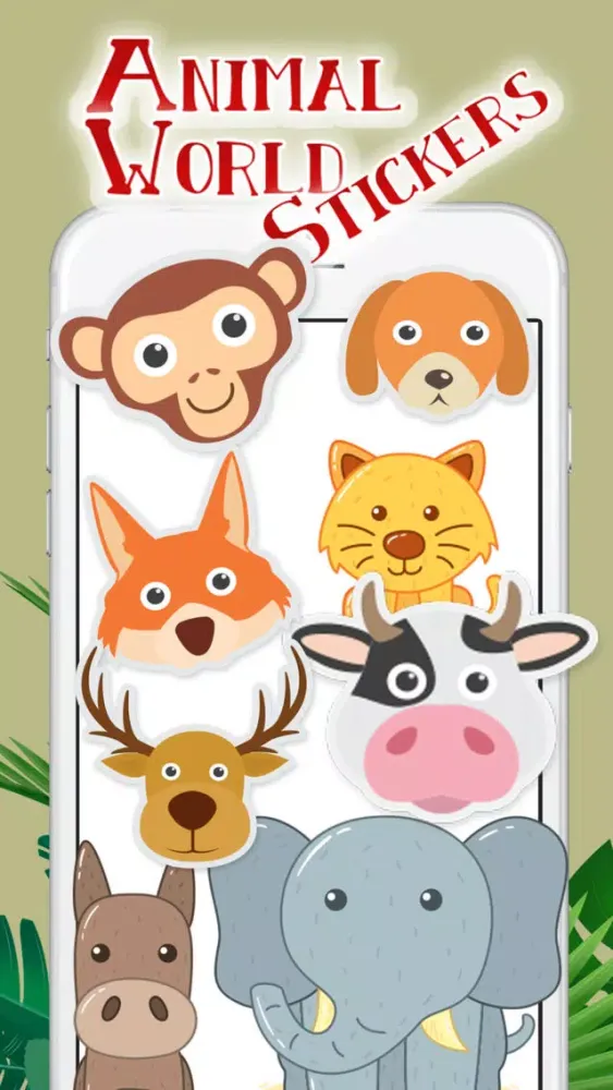 Capturas de pantalla de Animal World Stickers