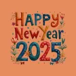 New Year 2025 Reset Stickers