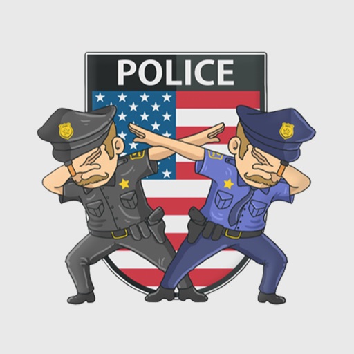 Officer Police Stickers