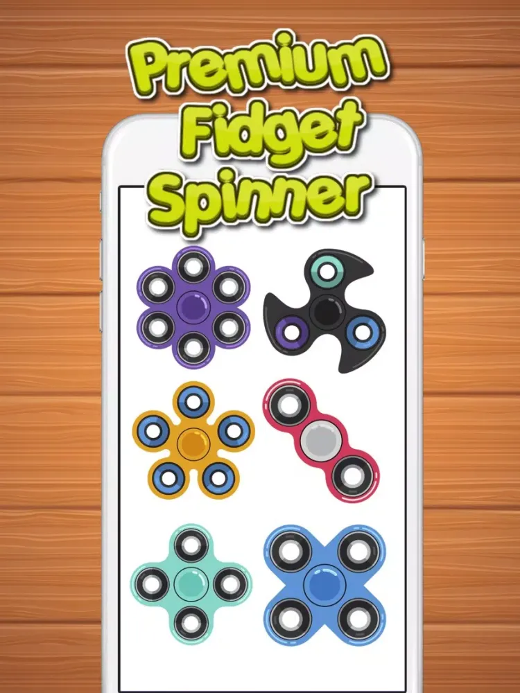 Capturas de tela do Premium Fidget Spinner – Collection Stickers iPad 