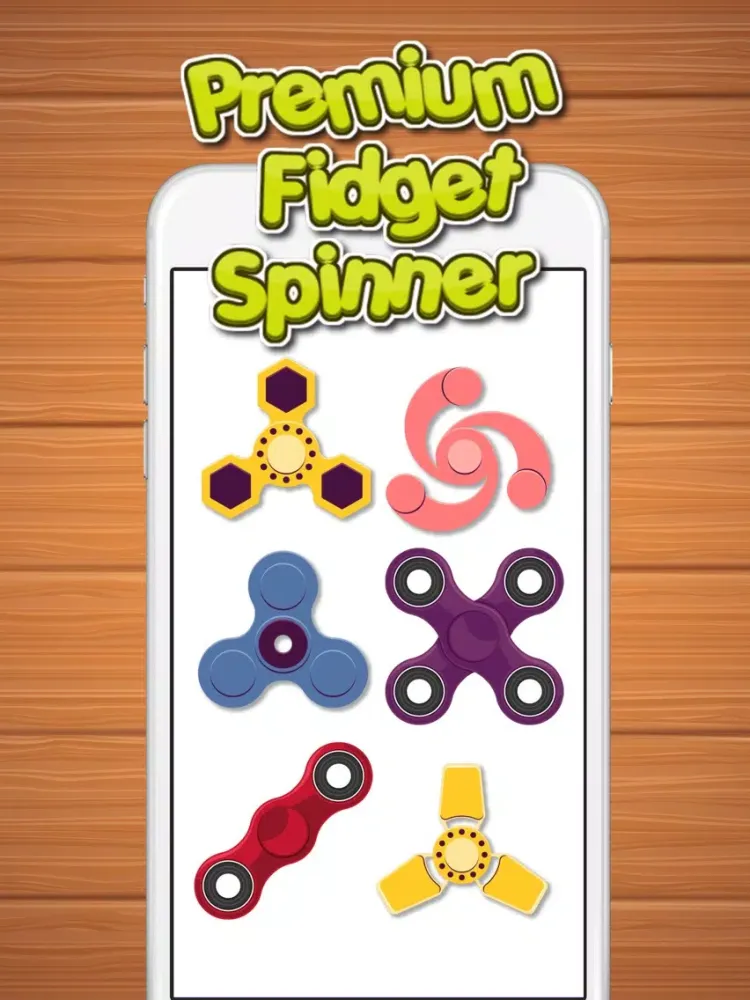 Capturas de tela do Premium Fidget Spinner – Collection Stickers iPad 