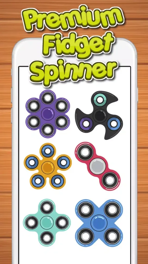 Capturas de tela do Premium Fidget Spinner – Collection Stickers