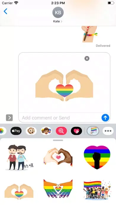 Pride Day Stickers 亞洲版本 Screenshots