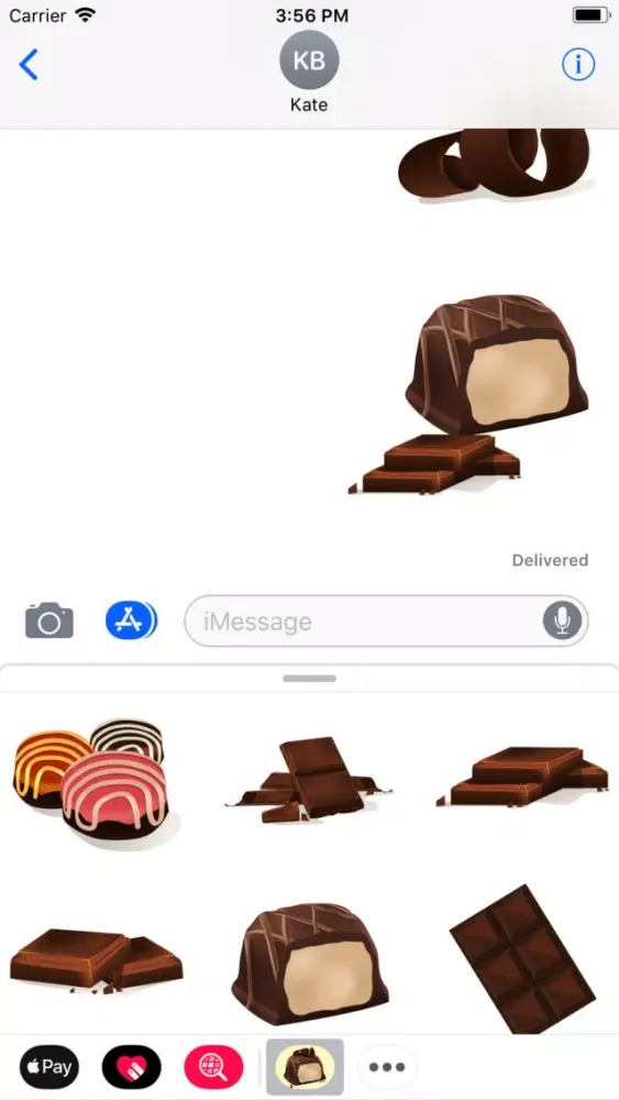 Скриншоты Milk Chocolate Bar Stickers