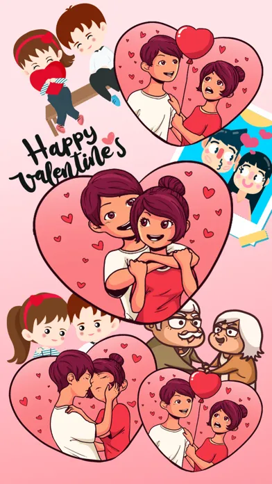 Together Couple Stickers Ekran Görüntüleri