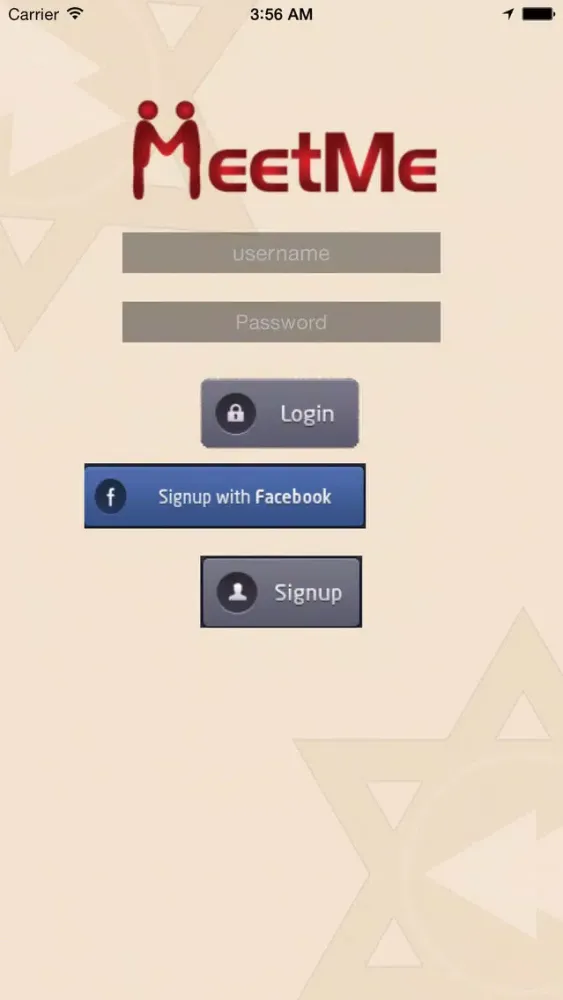 Ảnh chụp màn hình của MeetMe Social App