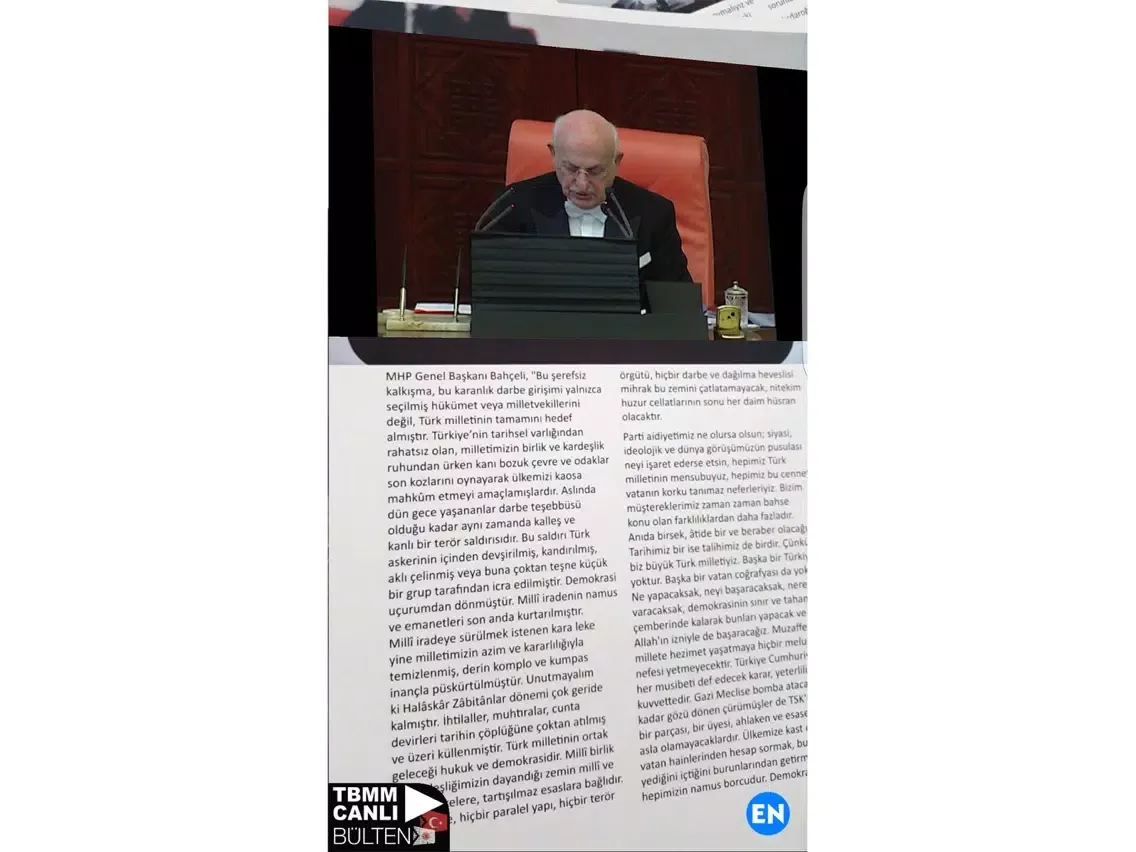 TBMM Canlı Bülten iPad  سکرین شاٹس