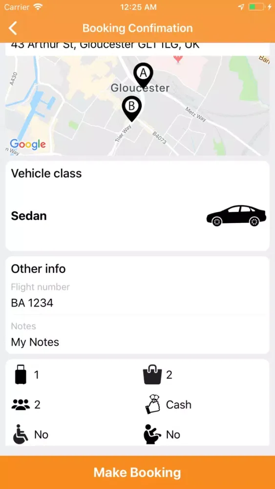 321 Taxis & Private Hire स्क्रीनशॉट