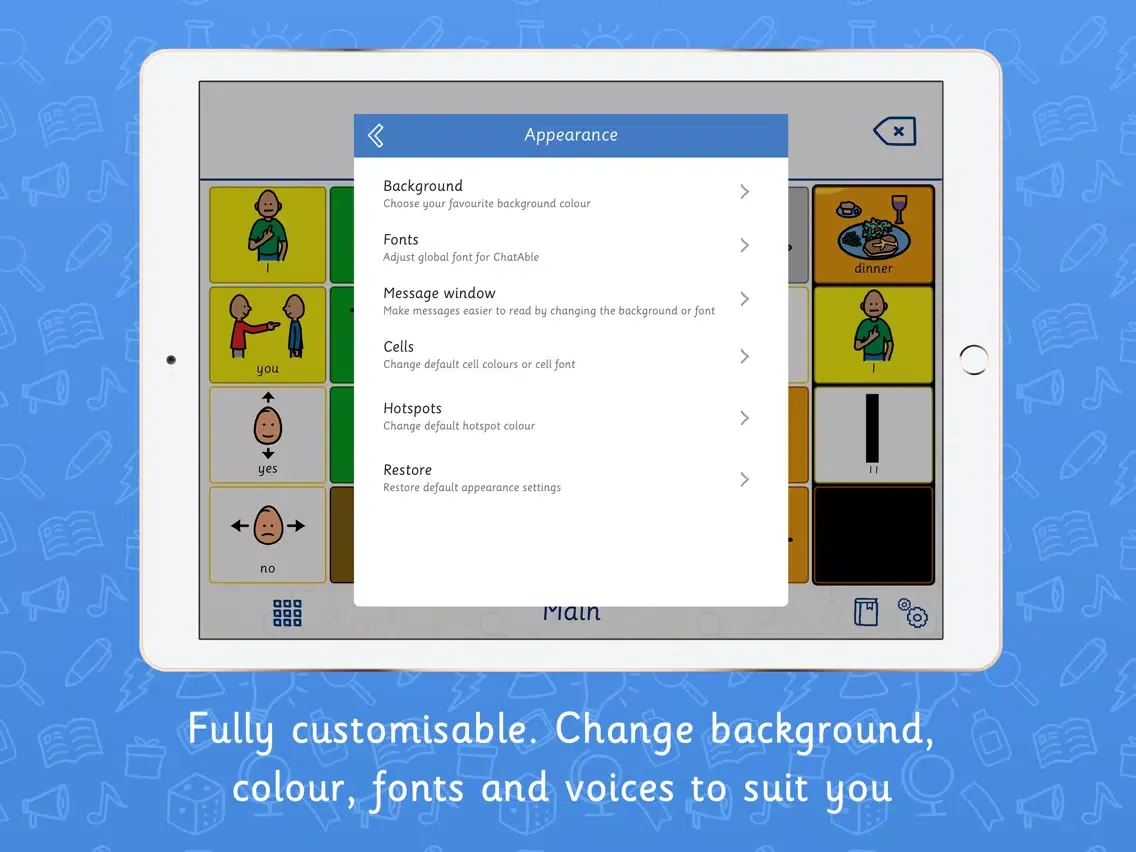 ChatAble English iPad 应用截图