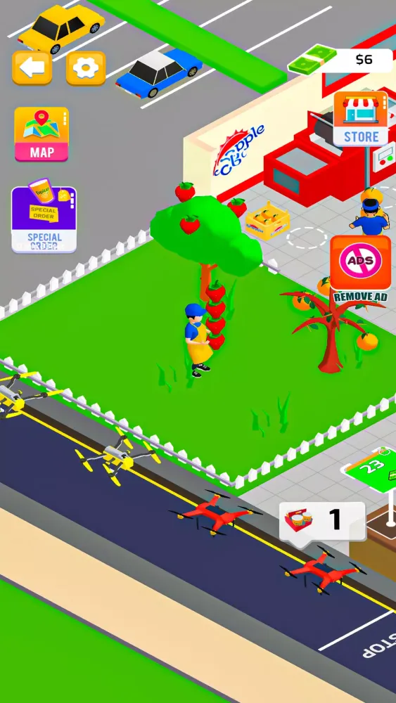 Nectar Rush - Squeeze & Serve Screenshots