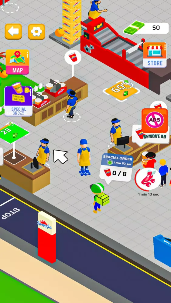Nectar Rush - Squeeze & Serve Screenshots