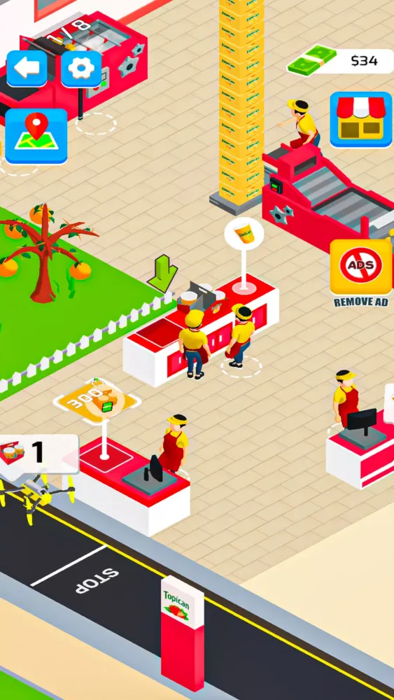Nectar Rush - Squeeze & Serve Screenshots