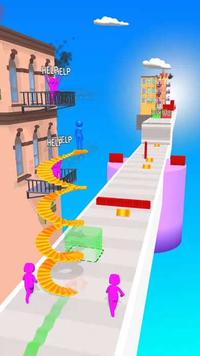 Stairs Runner & Rescue Screenshots
