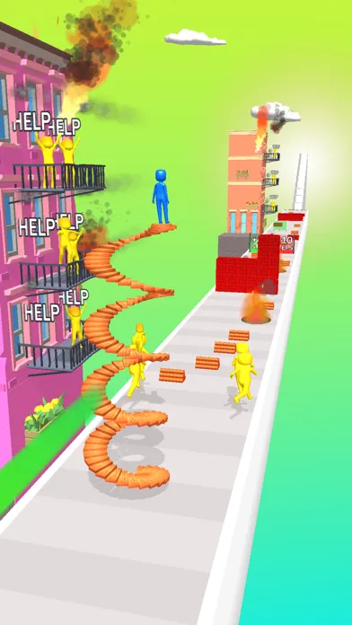 Stairs Runner & Rescue Screenshots