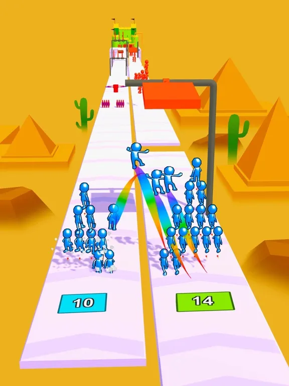 Capturas de pantalla de Stickmen Shuffle Fighter iPad 