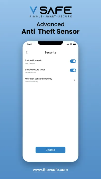 Capturas de tela do V SAFE: SMART LOCKER