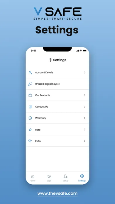 Capturas de tela do V SAFE: SMART LOCKER